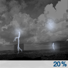 Slight Chance Showers And Thunderstorms